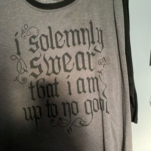 Size 5 Plus Size Harry Potter Baseball Shirt